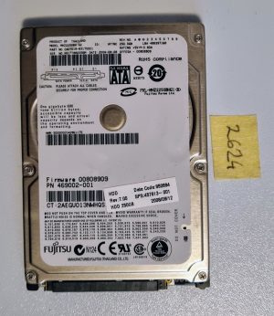 HDD SATA da 250 GB e 2,5'' CA07018-B31700C1, 16/10/2008, FW 00808909, 469002-001 - Disco rigido originale per laptop