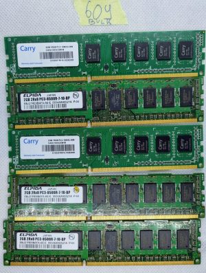 Memoria per computer non ECC DDR3 1Rx8 PC3-10600U 1333 MHz BULK 5 x 2 GB Carry CA3U1333C4G9-B