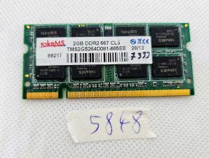 RAM per laptop DDR2 667 MHz CL5 -665EE da 2 GB: testata, veloce e affidabile