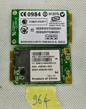459263-002 Adattatore Wi-Fi Broadcom 4312Mcg Mini PCI 802.11B/G