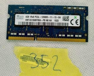 Memoria RAM SK Hynix HMT451S6BFR8A-PB da 4 GB 1Rx8 PC3L-12800S DDR3L-1600 1,35 V