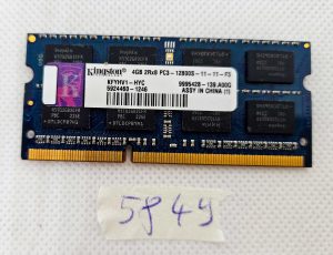 RAM per laptop da 4 GB 2Rx8 PC3-12800S DDR3-1600 MHz – Testata e funzionante