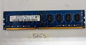 Modulo di memoria RAM desktop DDR3 da 4 GB 2Rx8 PC3-12800U 1600 MHz