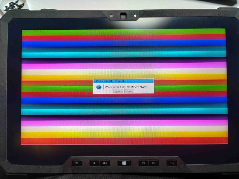 Pannello LCD per tablet robusto Dell Latitude 7202 usato, IVA01 13NJ-1LA0201, funzionante - immagine 3