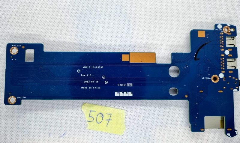 737732-001 LS-9373P SCHEDA AUDIO USB ORIGINALE HP ZBOOK 17
