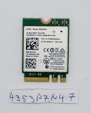 Scheda WiFi Wireless-AC 8260NGW Dual Band da 867 Mbps per Dell Latitude 7275 E5270 E5450 E5570 E7270 E7470 Precision 3510 7510 M7510 08XG1T