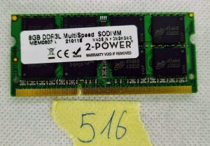 MEMORIA DDR3L MULTIVELOCITÀ 2-POWER DA 8 GB PER LAPTOP