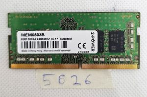 RAM per laptop SODIMM DDR4 2400 MHz CL17 da 8 GB MEM5503B – Modulo RAM usato