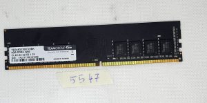 8 GB DDR4 3200 TeamGroup Desktop RAM CL22-22-22-52 - Modulo di memoria usato
