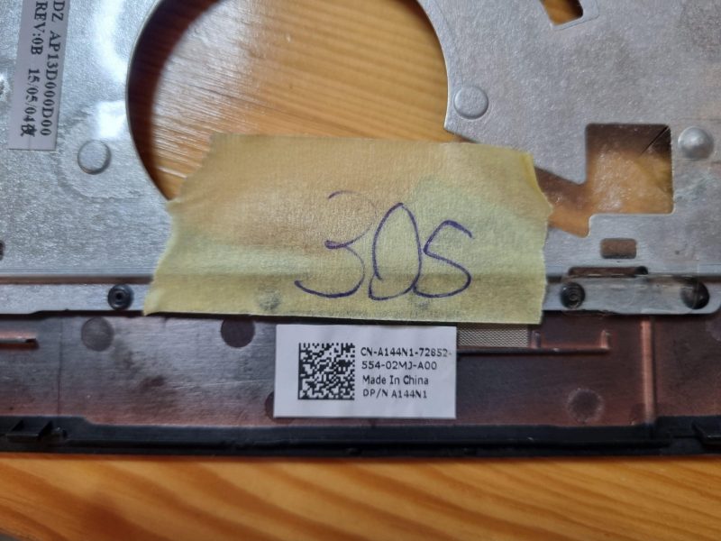 A144N1 per Dell Latitude E5450 Custodia protettiva per poggiapolsi C AP13D000D00 - immagine 2