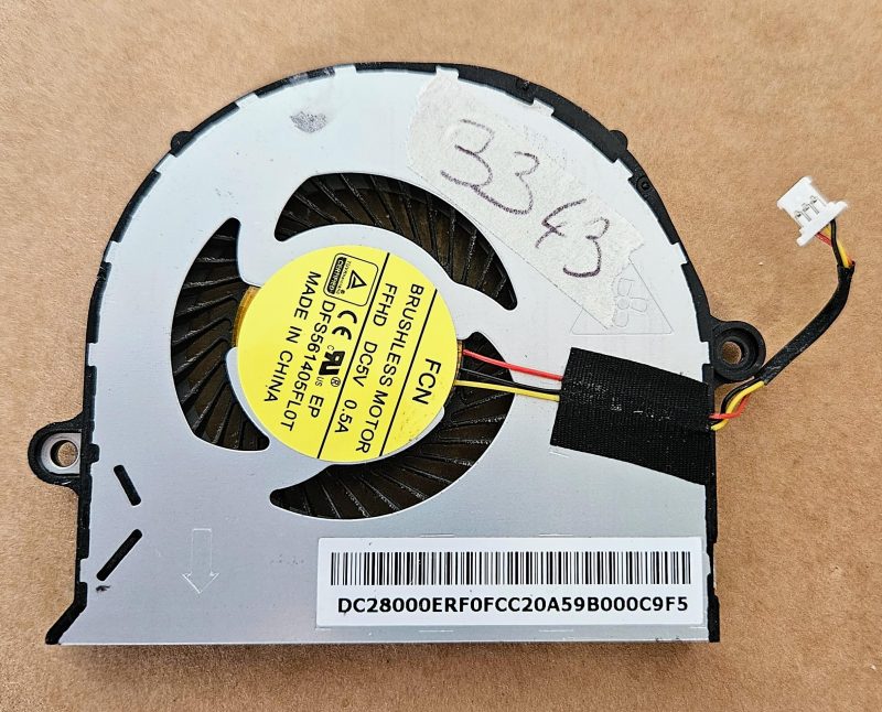 Ventola per ACER E5-571 E5-531 V3-572 DC28000ERF0 FCC20A - Ventola di raffreddamento originale per laptop