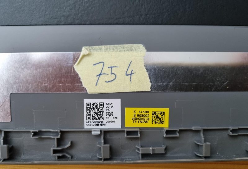 AP1JV000290 COPERTURA POSTERIORE ORIGINALE LENOVO IDEAPAD 3 15IIL05 - immagine 2