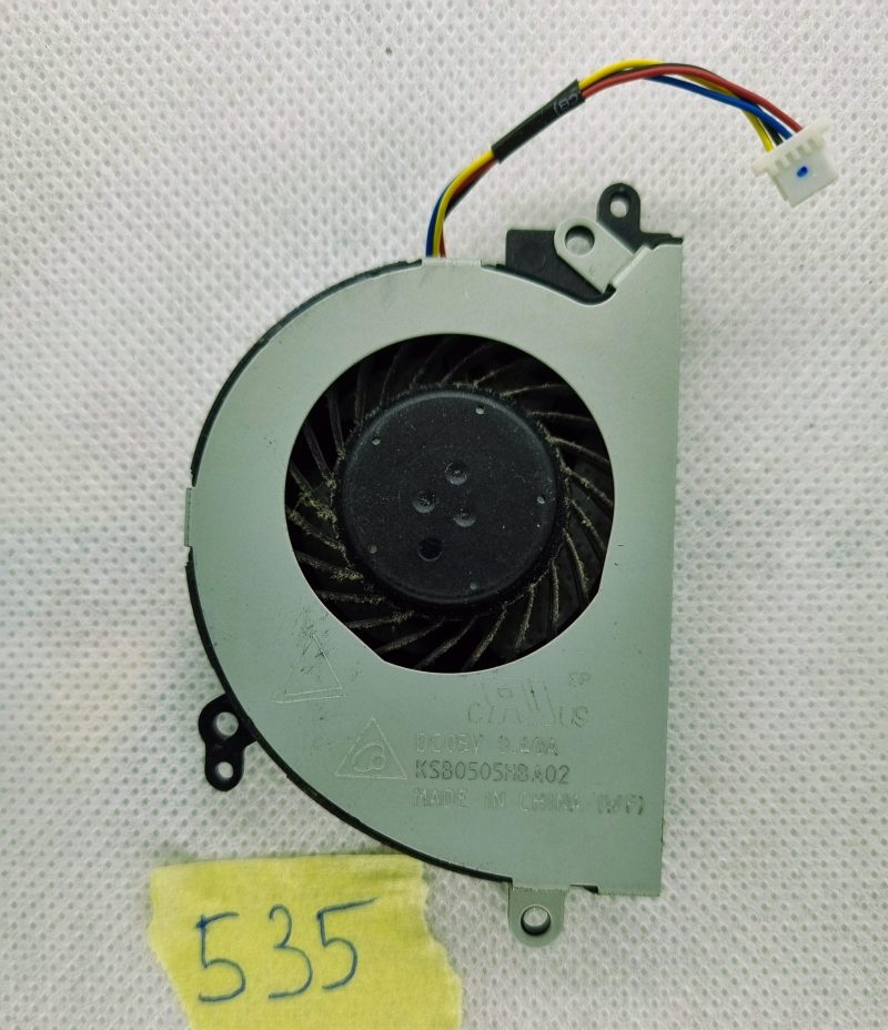 Ventola di raffreddamento ASUS X553 X553M X553MA KSB0505HBA02 13N0-RLP0201 ricambio OEM - immagine 2