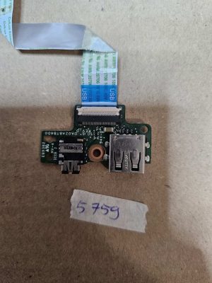 Scheda audio USB DA0ZABTB6D0 con cavo per Acer Aspire E5-575 – Ricambio originale per laptop