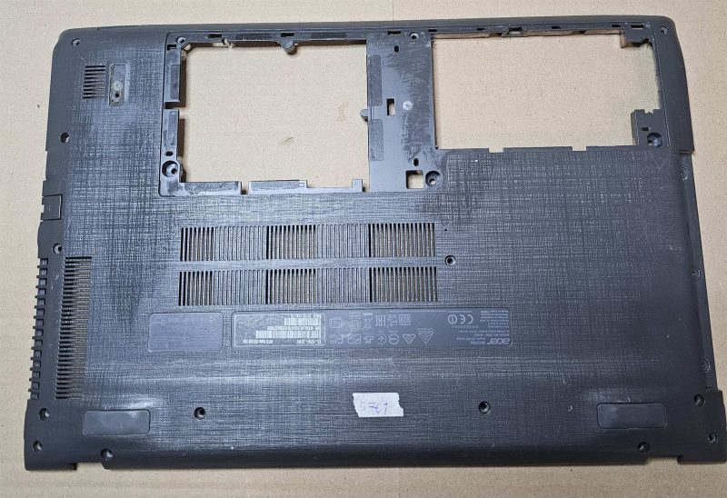Coperchio inferiore per Acer Aspire E5-575 - Ricambio originale per laptop - Telaio nero