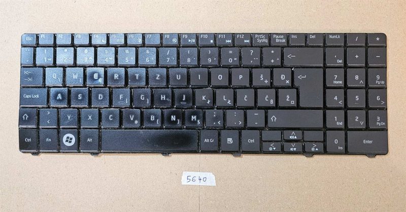 Tastiera Acer Aspire 9J.N2M82.01F / NSK-GF01F - Ricambio originale per laptop