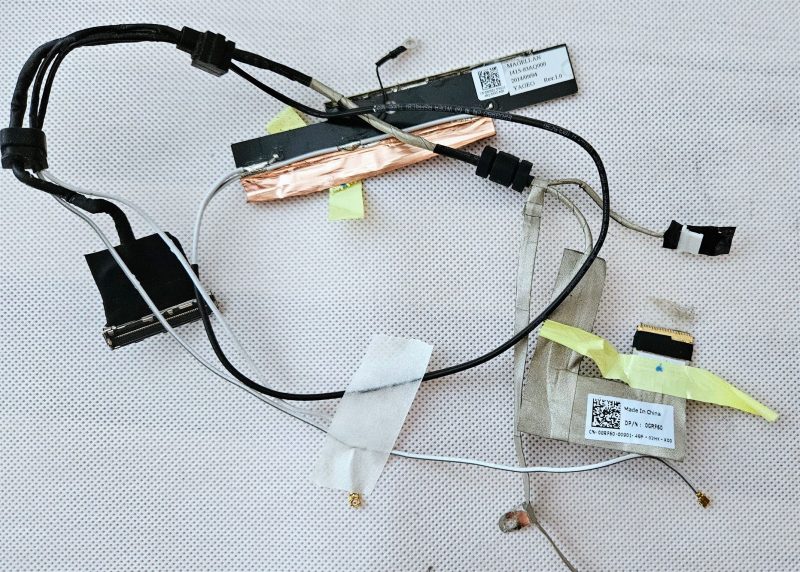 Cavo flessibile LCD + antenna sinistra per Dell Latitude 14 Rugged Extreme DYG01 0GRF60, HIAA - immagine 2