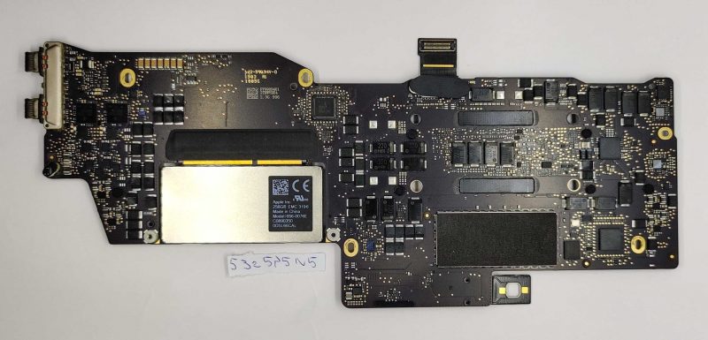 Scheda madre Apple MacBook Pro 14.1" 256 GB EMC modello 656-0076E - Testata