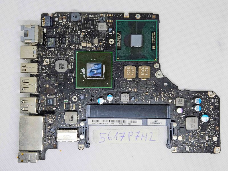 Scheda madre Apple MacBook Pro A1278 7.1 P8800 2.66GHz 4GB – Testata e funzionante
