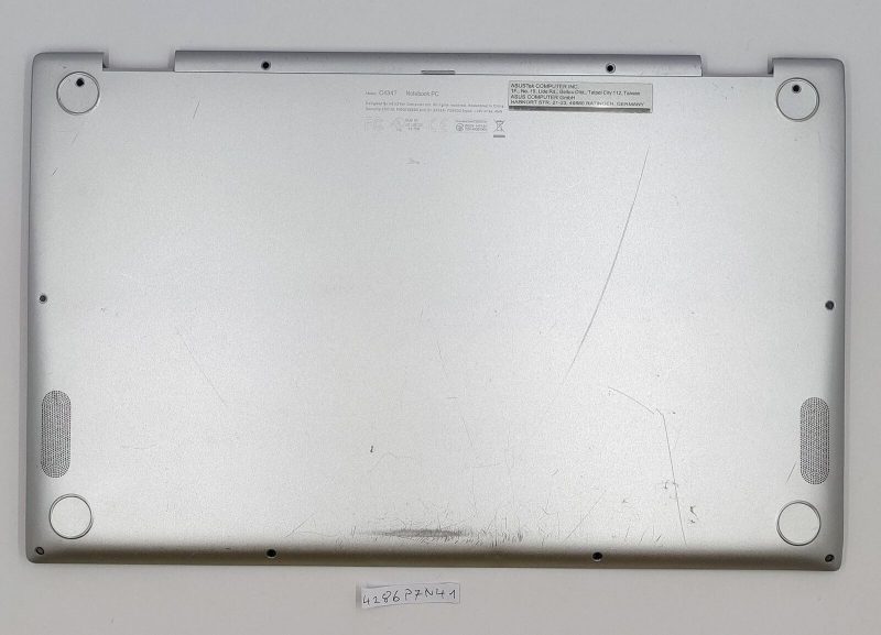 Copertura inferiore della base del telaio dell'Asus Chromebook Flip C434T C434TA 13N1-7EA0521 – Ricambio originale