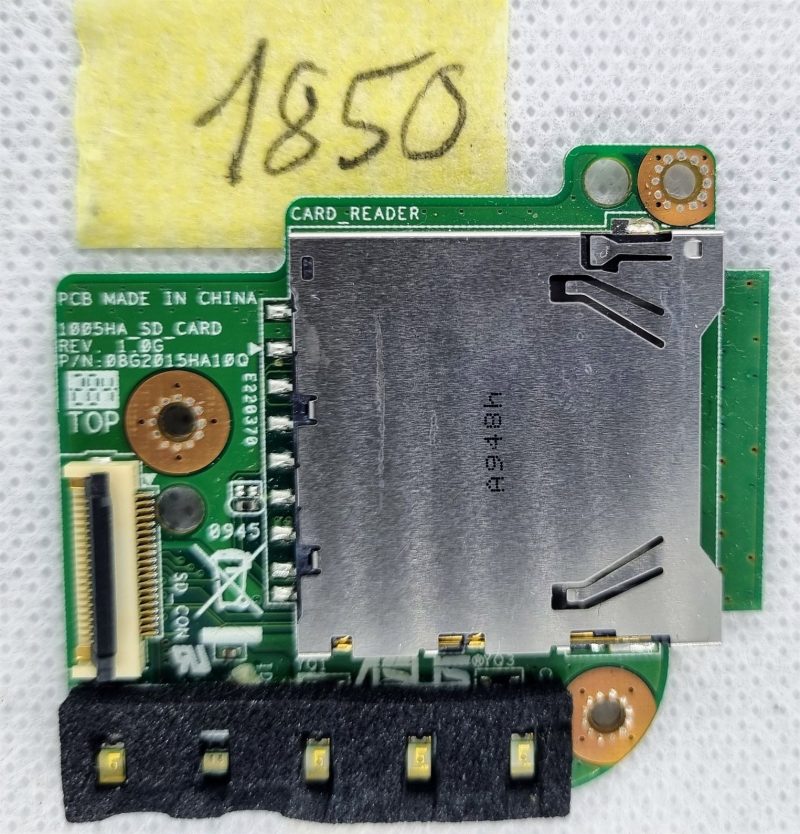 Lettore di schede SD Asus Eee PC 1005 08g2015ha10q 60-oa1lcr1000-a01 - Pezzo di ricambio originale!