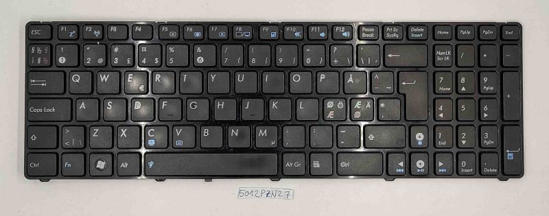 Tastiera per laptop Asus K52J – Tastiera sostitutiva originale | Tastiera di alta qualità per Asus K52J