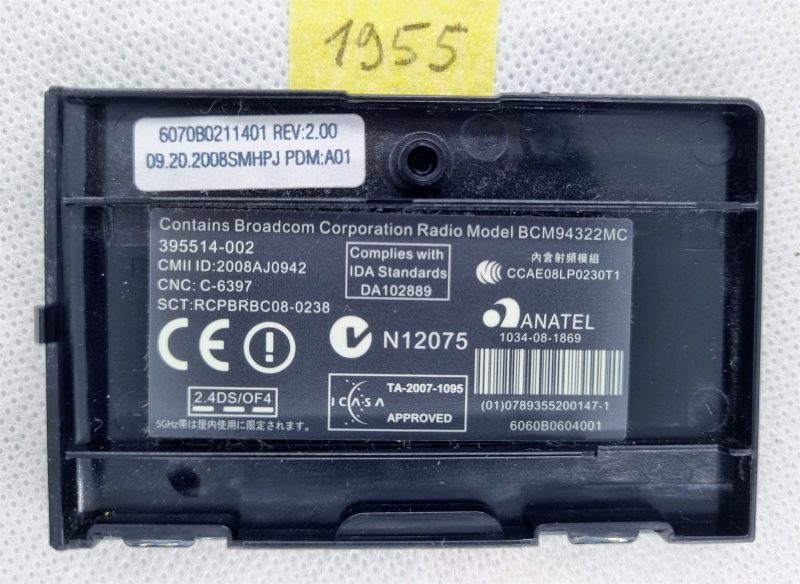 Copertura wireless per HP Compaq 6730S 6720s 6830s - Ricambio originale