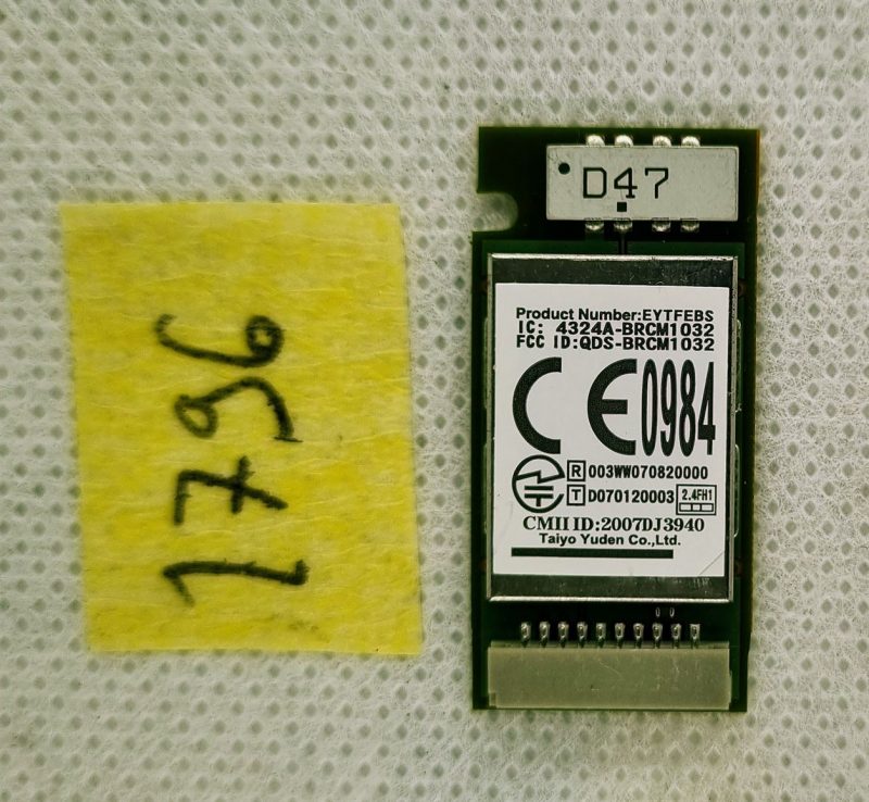 Modulo scheda Bluetooth Broadcom EYTFEBS - BRCM1032 - immagine 2