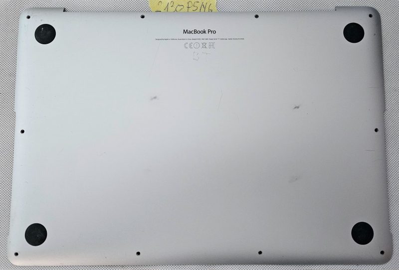 Copertura inferiore MacBook Pro Retina 13 pollici inizio 2015 argento Wi-Fi A1502 MacBookPro12,1