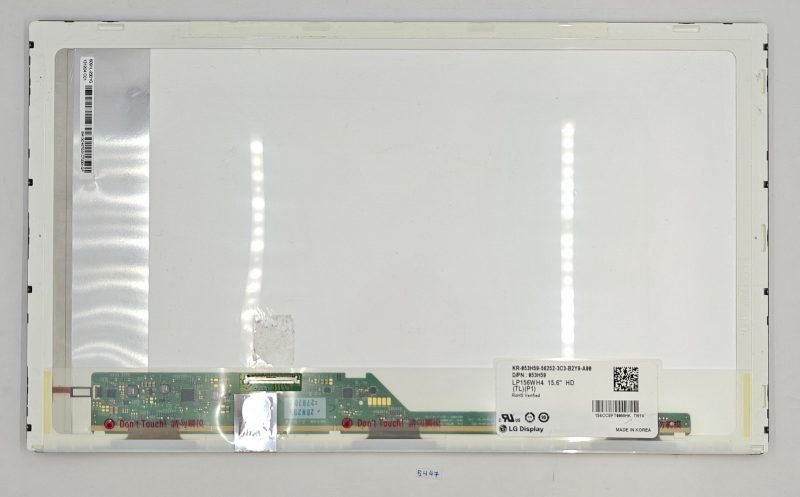 Schermo LCD LED da 15,6" WXGA HD per laptop DELL 53H59 LP156WH4(TL)(P1) - immagine 2