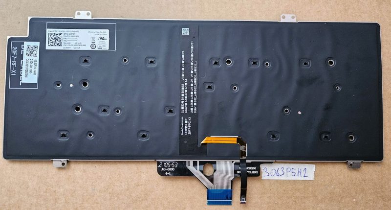 Tastiera retroilluminata NORDIC originale DELL Latitude 5420 7420 0JCFCY JCFCY Ricambi per laptop - immagine 2