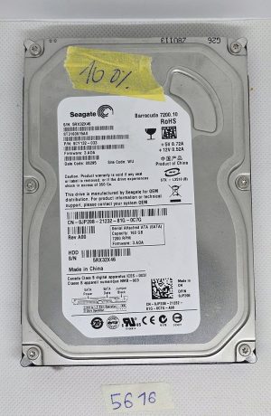 Disco rigido SATA Dell JP208 da 160 GB, 7200 RPM, 3,5" 100% INTEGRO - Pezzo di ricambio usato