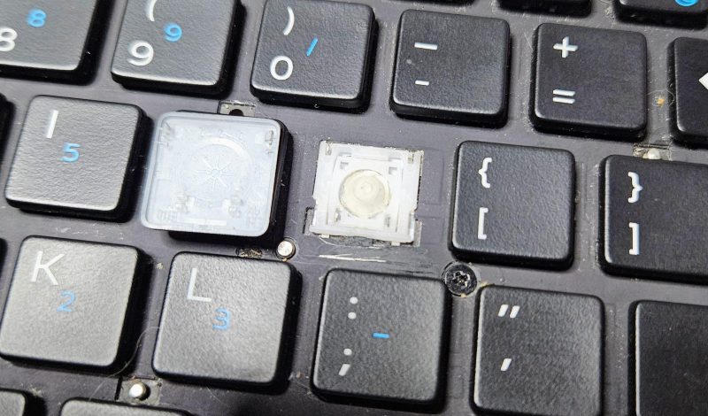 Tasti singoli per tastiera DELL Latitude 7280 7380 7290 7389 7390 US 00NPN8 0NPN8 (RETROILLUMINATO) - immagine 2