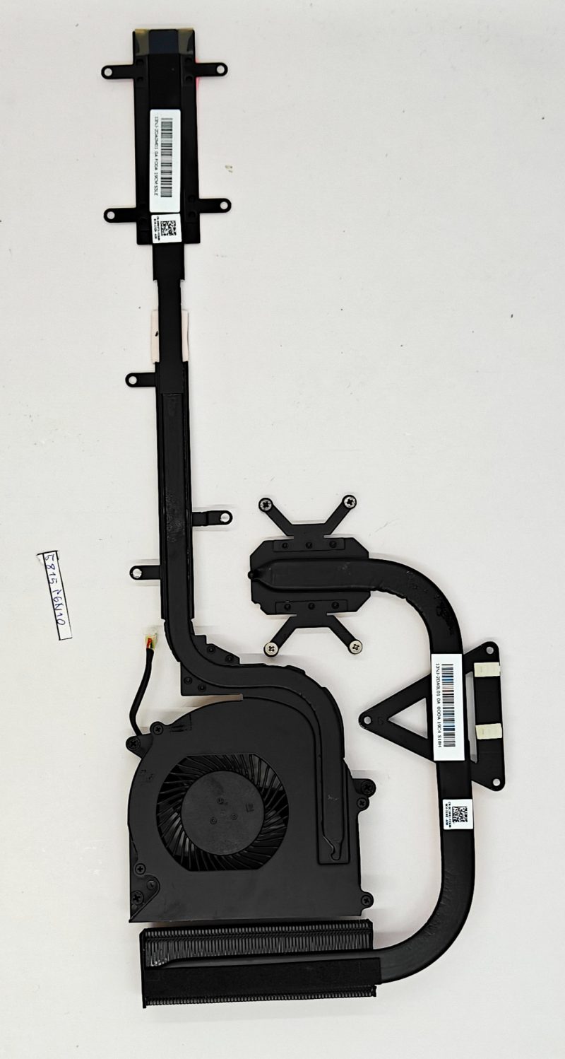 Ventola CPU e dissipatore per laptop robusto Dell Latitude 5420 – Soluzione di raffreddamento OEM 0C1W42, 05WVT5 e 0KC66H
