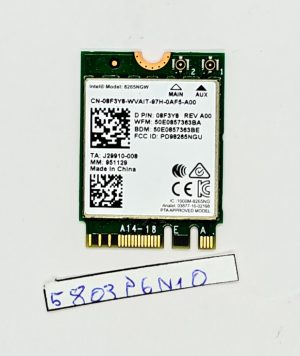 Scheda Wi-Fi Intel 8265NGW per Dell Rugged 5424 08F3Y8 – Ricambio originale per laptop