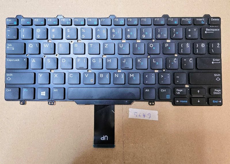 Tastiera originale Dell Latitude 5480 da 14" US 94F68 PK1313D1A00 OEM