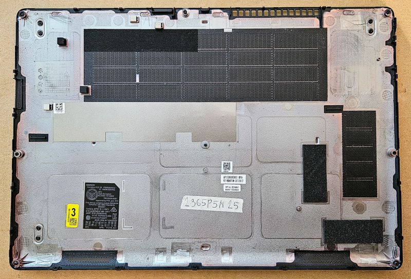 Copertura posteriore inferiore per laptop Dell Latitude 5480 96Y3N - Ricambio originale - immagine 2