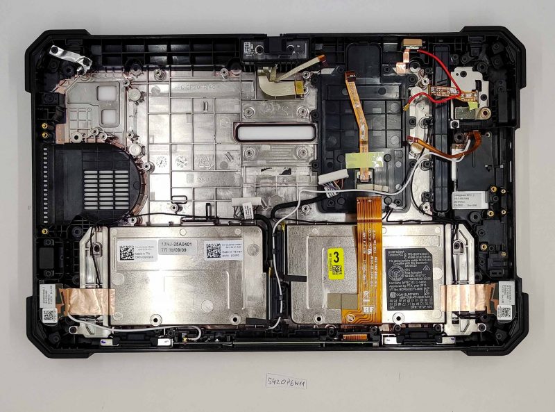 Base inferiore per tablet robusto Dell Latitude 7212 1GV90 GHGX9 – Ricambio originale per laptop - immagine 2