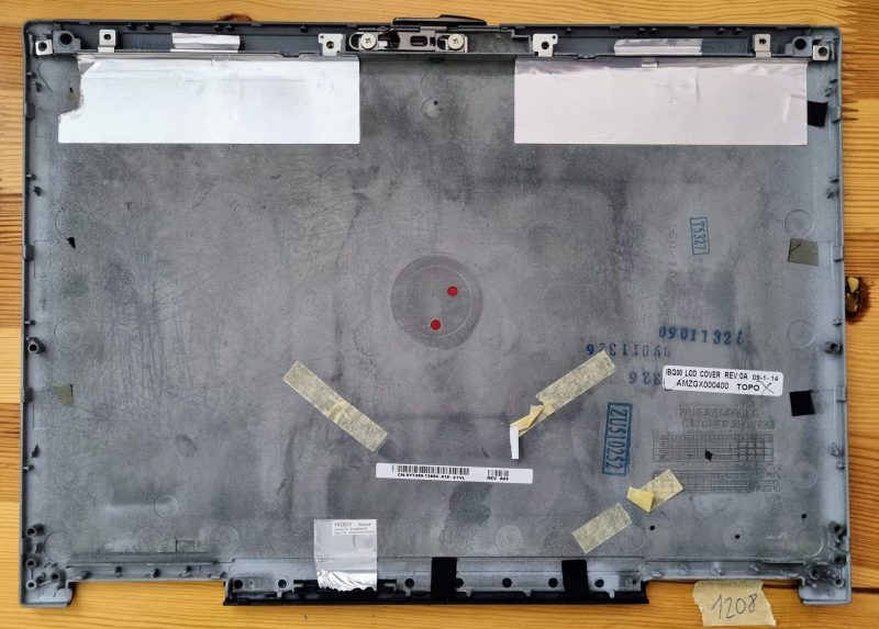 Cover posteriore LCD Dell Latitude D620 D630 - YT450 CN-0YT450 - immagine 2