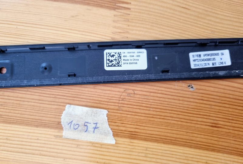 Gruppo cornice anteriore LCD per laptop Dell Latitude E5440 nero GKYW6 - immagine 3
