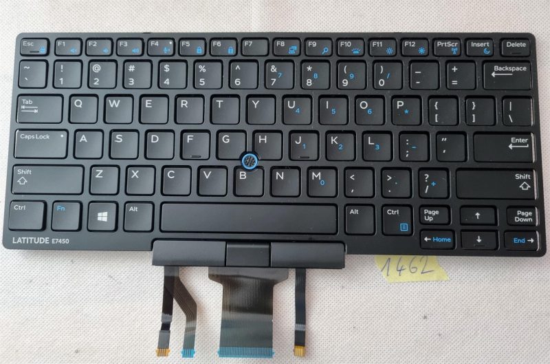 Tastiera retroilluminata per laptop Dell Latitude E5450 E5470 D19TR 0D19TR CN-0D19TR