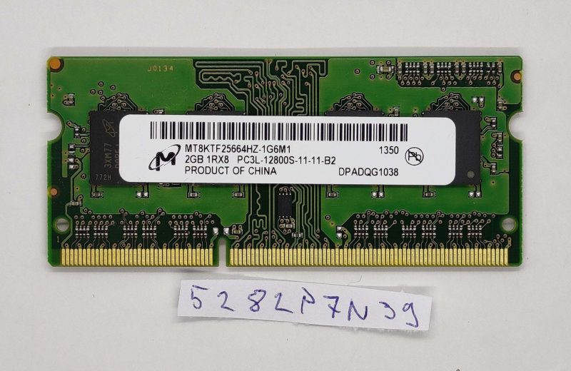 Dell Latitude E5530 2GB 1Rx8 PC3L-12800S RAM - Memoria per laptop originale