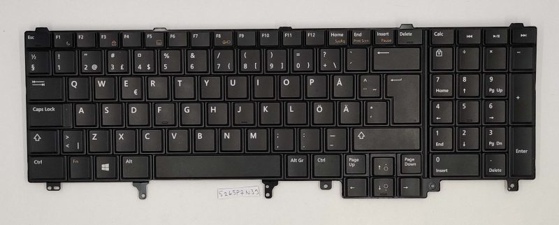 Tastiera Dell Latitude E5530 con layout nordico - Compatibile con vari layout P/N: PK130LH2E19