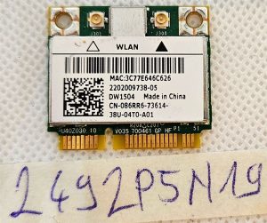 Scheda WiFi per laptop Dell Latitude E5530 CN-086RR6, adattatore di rete wireless sostitutivo originale