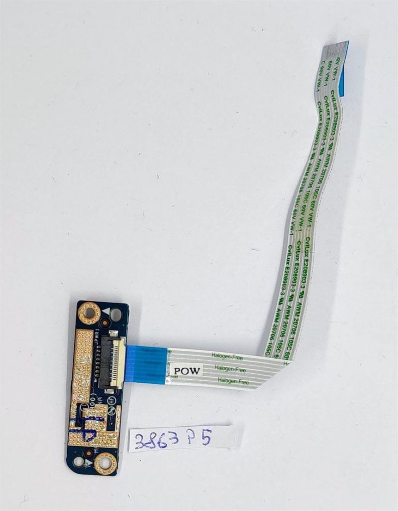 Scheda pulsante di accensione JPWR1 per Dell Latitude E5530 - Ricambio originale