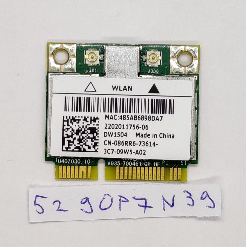 Scheda WiFi per laptop Dell Latitude E5530N 86RR6 086RR6 CN-086RR6 di ricambio