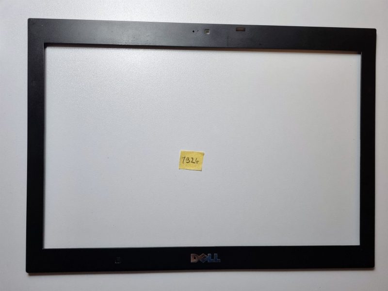 Cornice LCD per laptop Dell Latitude E6400 Y852R con porta webcam nera CCFL - Autentica e funzionante!