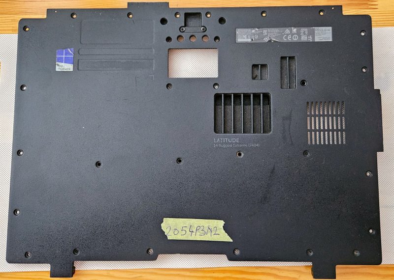 Coperchio della base inferiore del laptop Dell Latitude Rugged Extreme 7414 7404 HW58X 0HW58X