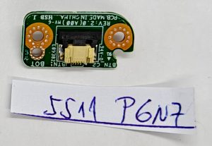 Scheda del pulsante di accensione interna Dell Rugged Extreme 7204 7214 testata e funzionante