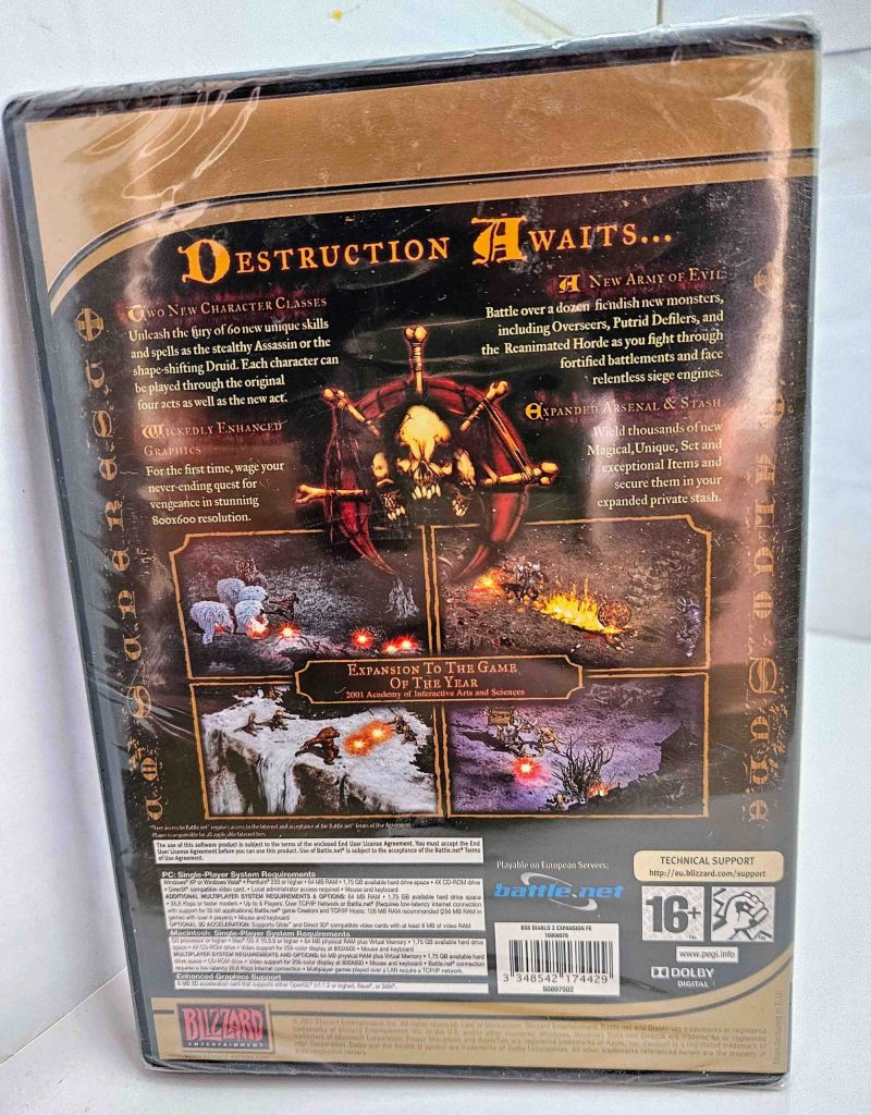 Diablo II Signore della Distruzione - PC/MAC - NUOVO E SIGILLATO Blizzard - immagine 2